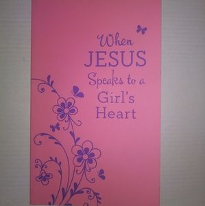 When Jesus speaks to a girl's heart book
